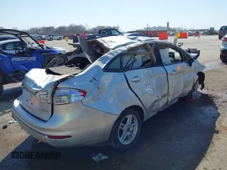2017 Ford Fiesta SE with VIN 3FADP4BJ9HM109517, listed as a IAAI auction lot 41768282 with 1 mi miles. Bid and sale history available at carsss.com. Image 4.