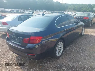 2014 BMW 5 Series 535i with VIN WBA5B1C51ED481967, listed as a IAAI auction lot 42410970 with 90,012 mi miles and . Bid and sale history available at DreamBid. Image 4.