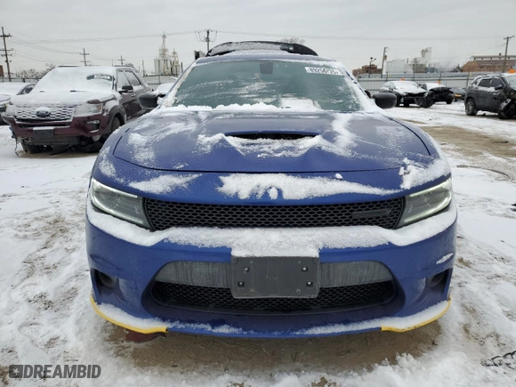 2022 Dodge Charger GT with VIN 2C3CDXMG0NH111575, listed as a Copart auction lot 89256725 with 35,533 mi miles and Salvage Title. Bid and sale history available at carsss.com. Image 5.