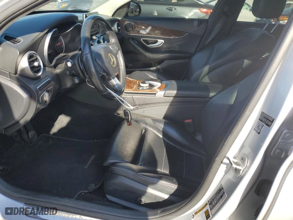 2015 Mercedes-Benz C-Class C 300 Luxury with VIN 55SWF4KB7FU040602, listed as a Copart auction lot 88269665 with 200,517 mi miles and Salvage Title. Bid and sale history available at carsss.com. Image 7.