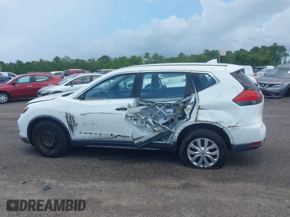 2017 Nissan Rogue SV with VIN KNMAT2MT7HP544901, listed as a IAAI auction lot 42572598 with 48,152 mi miles and . Bid and sale history available at DreamBid. Image 14.
