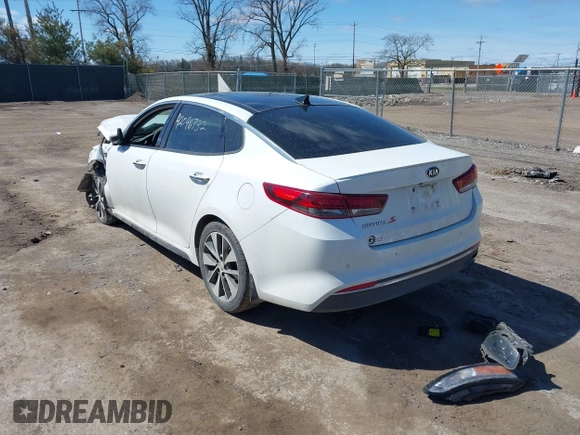 2018 Kia Optima S z VIN 5XXGT4L31JG256876, wystawiony jako IAAI lot #42046732 z przebiegiem 115 746 mil mil oraz . Historia ofert i sprzedaży dostępna na DreamBid. Obrazek 3.