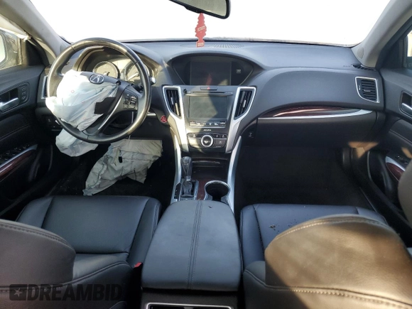 2016 Acura TLX with VIN 19UUB1F33GA008764, listed as a Copart auction lot 53003715 with 81,496 mi miles and Salvage title. Bid and sale history available at DreamBid. Image 8.