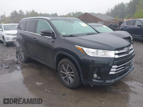 2018 Toyota Highlander SE with VIN 5TDJZRFH0JS887299, listed as a IAAI auction lot 42202813 with 78,490 mi miles and . Bid and sale history available at DreamBid. Image 1.