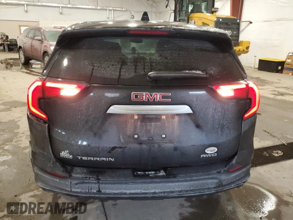2021 GMC Terrain SLE with VIN 3GKALTEV6ML335214, listed as a Copart auction lot 88395625 with 70,133 mi miles and Salvage Title. Bid and sale history available at carsss.com. Image 6.