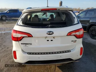 2014 Kia Sorento SX with VIN 5XYKW4A77EG502287, listed as a Copart auction lot 85153084 with 0 mi miles and Salvage Title. Bid and sale history available at carsss.com. Image 6.