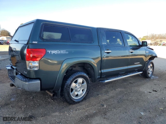2007 Toyota Tundra LTD with VIN 5TBDV58167S485290, listed as a Copart auction lot 41499735 with 166,783 mi miles and Salvage Title. Bid and sale history available at carsss.com. Image 3.