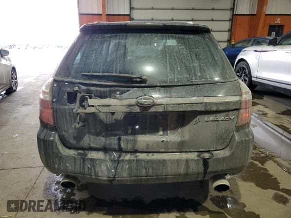 2007 Subaru Legacy with VIN BP5143876, listed as a Copart auction lot 41486275 with 78,637 mi miles and Salvage title. Bid and sale history available at DreamBid. Image 6.