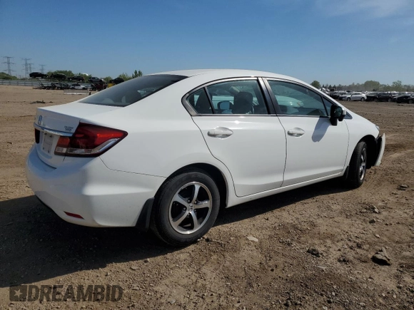 2015 Honda Civic SE z VIN 19XFB2F74FE119108, wystawiony jako Copart lot #56248155 z przebiegiem Nie podano mil oraz Szkoda całkowita • Salvage title. Historia ofert i sprzedaży dostępna na DreamBid. Obrazek 3.