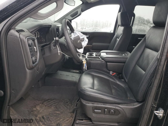 2022 Chevrolet Silverado 1500 LTD RST with VIN 3GCUYEED2NG185206, listed as a Copart auction lot 44762675 with 60,452 mi miles and Salvage Title. Bid and sale history available at carsss.com. Image 7.