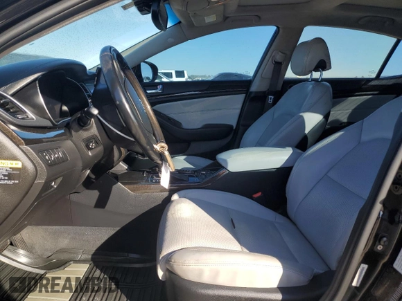 2014 Kia Cadenza Premium with VIN KNALN4D72E5149899, listed as a Copart auction lot 80522014 with 154,992 mi miles and Salvage Title. Bid and sale history available at carsss.com. Image 7.