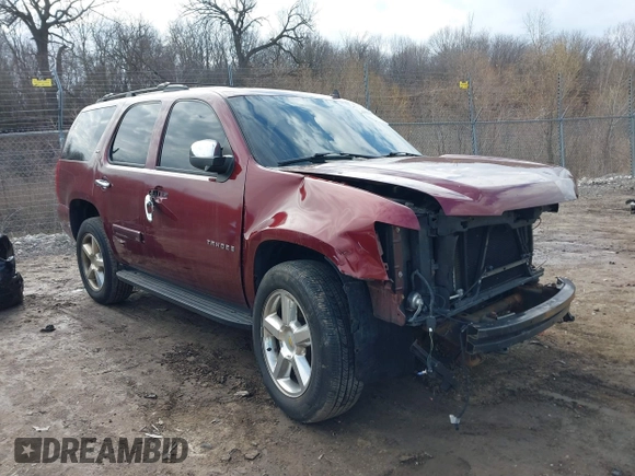 2008 Chevrolet Tahoe 1LT with VIN 1GNFK13098J103680, listed as a IAAI auction lot 41882086 with 167,559 mi miles and . Bid and sale history available at DreamBid. Image 1.