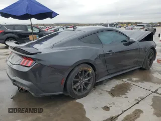 2024 Ford Mustang Dark Horse with VIN 1FA6P8R04R5503740, listed as a Copart auction lot 83986684 with 8,524 mi miles and Salvage Title. Bid and sale history available at carsss.com. Image 3.