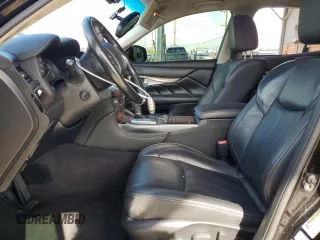 2015 Infiniti Q70 with VIN JN1EY1AP9FM510013, listed as a Copart auction lot 45341105 with 92,255 mi miles and Salvage title. Bid and sale history available at DreamBid. Image 7.