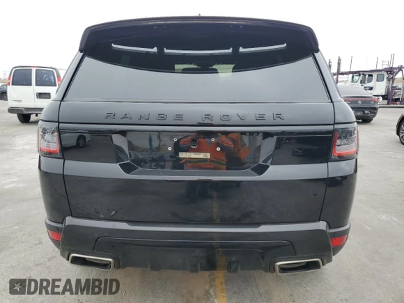 2018 Land Rover Range Rover Sport SE with VIN SALWG2RV6JA404506, listed as a Copart auction lot 60929005 with 61,261 mi miles and Clean title. Bid and sale history available at DreamBid. Image 6.