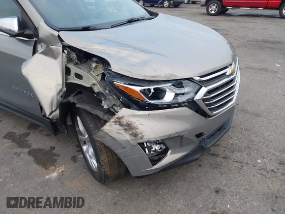 2018 Chevrolet Equinox Premier with VIN 3GNAXMEV7JS547991, listed as a IAAI auction lot 41208640 with 98,879 mi miles. Bid and sale history available at carsss.com. Image 6.