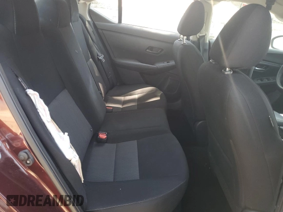 2024 Nissan Sentra SV with VIN 3N1AB8CV5RY332624, listed as a Copart auction lot 58671425 with 11,924 mi miles and Salvage title. Bid and sale history available at DreamBid. Image 10.