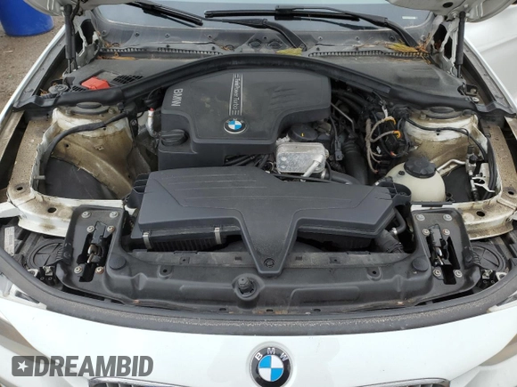 2013 BMW 3 Series 320i xDrive with VIN WBA3C3C59DF981328, listed as a Copart auction lot 57132395 with 152,458 mi miles and Salvage title. Bid and sale history available at DreamBid. Image 11.