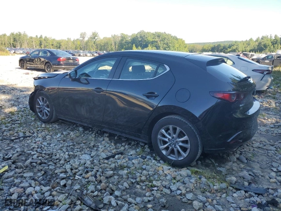2022 Mazda Mazda3 Hatchback 2.5 S with VIN JM1BPAJL6N1509689, listed as a Copart auction lot 66791474 with 33,679 mi miles and Salvage Title. Bid and sale history available at carsss.com. Image 2.