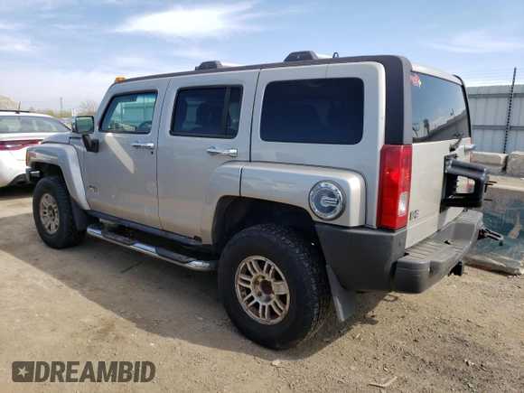 2006 Hummer H3 with VIN 5GTDN136268180769, listed as a Copart auction lot 50447623 with 249,727 mi miles and Non Repairable. Bid and sale history available at carsss.com. Image 2.