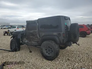 2017 Jeep Wrangler Willys Wheeler with VIN 1C4AJWAG9HL673766, listed as a Copart auction lot 43132555 with 129,422 mi miles and Salvage Title. Bid and sale history available at DreamBid. Image 2.