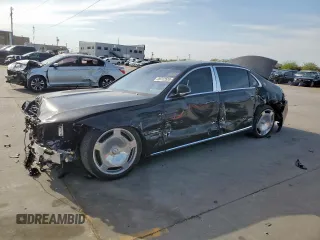 2023 Mercedes-Benz S 680 Maybach z VIN W1K6X7KB8PA202771, wystawiony jako Copart lot #49722555 z przebiegiem Nie podano mil oraz Czysty tytuł • Clean title. Historia ofert i sprzedaży dostępna na DreamBid. Obrazek 1.