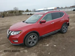 2017 Nissan Rogue S with VIN 5N1AT2MV7HC863588, listed as a Copart auction lot 52952355 with 70,478 mi miles and Salvage Title. Bid and sale history available at carsss.com. Image 1.