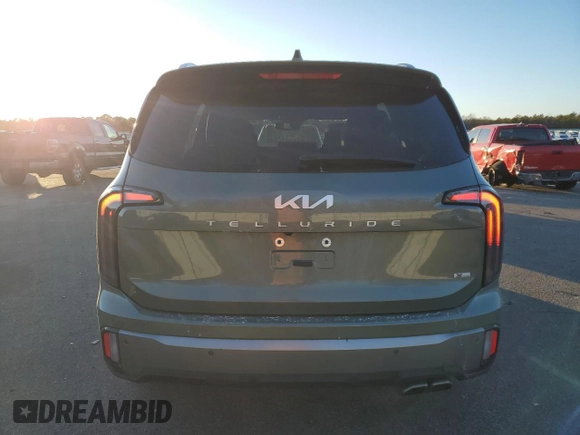2023 Kia Telluride EX X-Line z VIN 5XYP3DGCXPG360992, wystawiony jako Copart lot #86904934 z przebiegiem 15 947 mil mil oraz Szkoda całkowita • Salvage title. Historia ofert i sprzedaży dostępna na DreamBid. Obrazek 6.