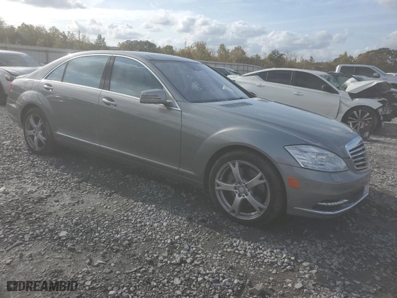 2013 Mercedes-Benz S-Class S 550 with VIN WDDNG7DB1DA500440, listed as a Copart auction lot 79169314 with 109,532 mi miles and Salvage Title. Bid and sale history available at carsss.com. Image 4.