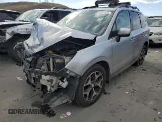 2015 Subaru Forester 2.0XT Premium with VIN JF2SJGDC5FH429634, listed as a Copart auction lot 43223925 with 128,284 mi miles and Salvage Title. Bid and sale history available at carsss.com. Image 1.
