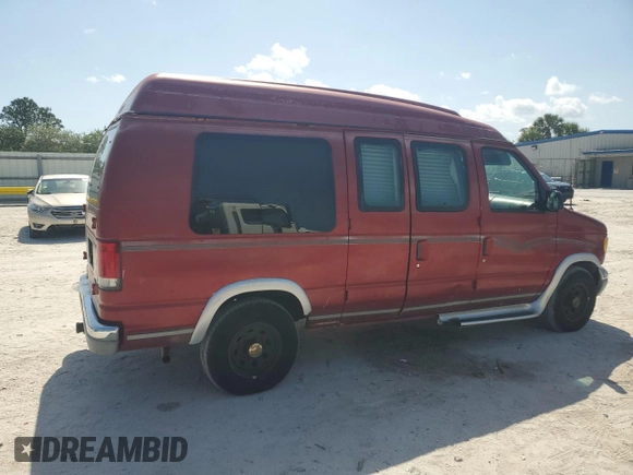 2000 Ford Econoline Cargo Recreational with VIN 1FDRE14W3YHC01283, listed as a Copart auction lot 52724845 with 118,826 mi miles and Clean Title. Bid and sale history available at DreamBid. Image 3.