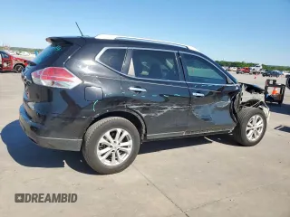 2016 Nissan Rogue S with VIN KNMAT2MT5GP734386, listed as a Copart auction lot 53943995 with 66,704 mi miles and Salvage Title. Bid and sale history available at DreamBid. Image 3.
