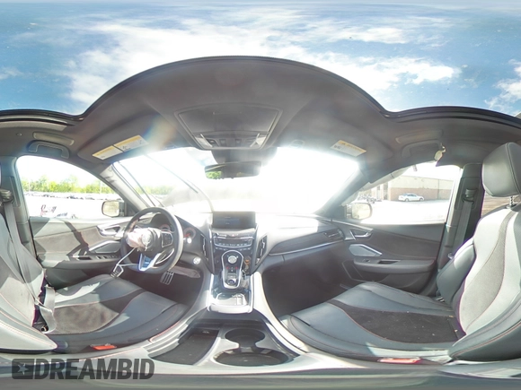 2023 Acura RDX Advance with VIN 5J8TC2H80PL019474, listed as a Copart auction lot 57216245 with 16,359 mi miles and Salvage title. Bid and sale history available at DreamBid. Image 15.