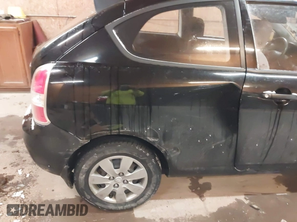 2009 Hyundai Accent Auto GS with VIN KMHCM36C29U107072, listed as a IAAI auction lot 41564597 with 138,526 mi miles and . Bid and sale history available at DreamBid. Image 6.
