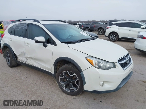 2015 Subaru XV Crosstrek Limited with VIN JF2GPAMC5F8310080, listed as a IAAI auction lot 41706928 with 115,629 mi miles. Bid and sale history available at carsss.com. Image 1.