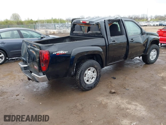 2006 GMC Canyon SLE1 with VIN 1GTDT136168209899, listed as a IAAI auction lot 42003200 with 120,285 mi miles. Bid and sale history available at carsss.com. Image 4.
