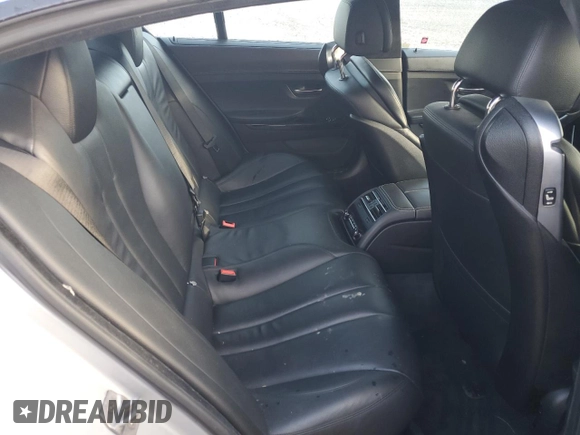 2016 BMW 6 Series 640i with VIN WBA6D0C53GD927810, listed as a Copart auction lot 63524364 with 53,118 mi miles and Salvage Title. Bid and sale history available at carsss.com. Image 10.