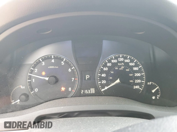 2012 Lexus RX 350 with VIN JTJBK1BA7C2446165, listed as a Copart auction lot 56890155 with 215,338 mi miles and Salvage title. Bid and sale history available at DreamBid. Image 9.