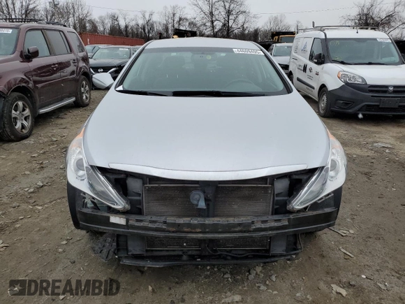 2012 Hyundai Sonata GLS with VIN 5NPEB4AC5CH491513, listed as a Copart auction lot 44609495 with 113,976 mi miles and Salvage Title. Bid and sale history available at carsss.com. Image 5.