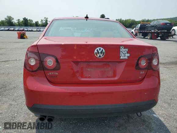 2008 Volkswagen Jetta SE with VIN 3VWRM71KX8M056117, listed as a Copart auction lot 59461455 with 103,928 mi miles and Salvage title. Bid and sale history available at DreamBid. Image 6.