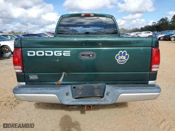 2002 Dodge Dakota SLT with VIN 1B7HL48N92S556512, listed as a Copart auction lot 83492024 with 272,649 mi miles and Salvage Title. Bid and sale history available at carsss.com. Image 6.