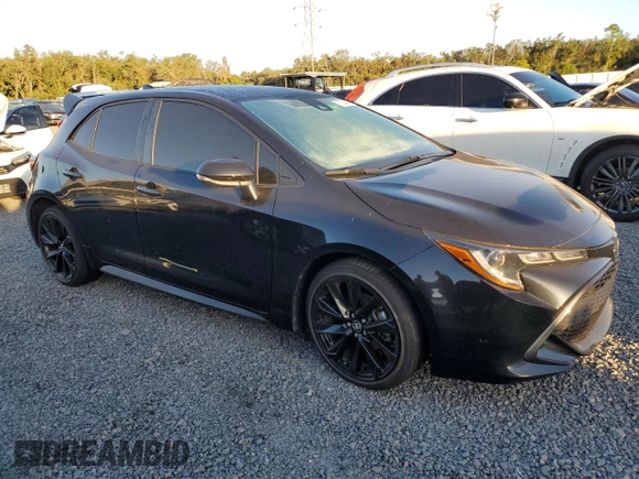 2022 Toyota Corolla Hatchback SE with VIN JTND4MBE8N3190413, listed as a Copart auction lot 76934654 with 0 mi miles and Non Repairable. Bid and sale history available at carsss.com. Image 4.