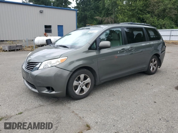 2011 Toyota Sienna LE AAS with VIN 5TDKK3DCXBS126391, listed as a Copart auction lot 62604005 with 252,346 mi miles and Salvage title. Bid and sale history available at DreamBid. Image 1.