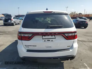 2015 Dodge Durango SXT with VIN 1C4RDJAG2FC240459, listed as a Copart auction lot 55298755 with 126,919 mi miles and Salvage title. Bid and sale history available at DreamBid. Image 6.