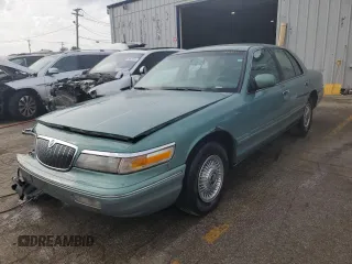 1997 Mercury Grand Marquis GS z VIN 2MELM74W7VX687221, wystawiony jako Copart lot #78665224 z przebiegiem 226 077 mil mil oraz Szkoda całkowita • Salvage title. Historia ofert i sprzedaży dostępna na DreamBid. Obrazek 1.
