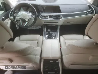 2022 BMW X7 xDrive40i with VIN 5UXCW2C06N9L50284, listed as a Copart auction lot 46737505 with 0 mi miles and Salvage Title. Bid and sale history available at carsss.com. Image 8.