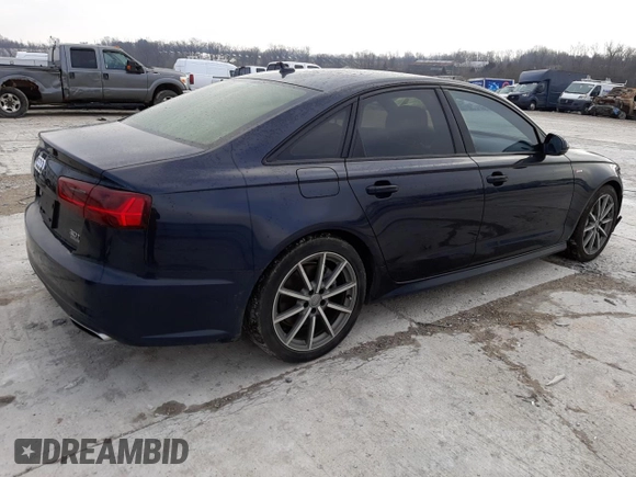 2018 Audi A6 Premium Plus with VIN WAUG3AFC6JN019053, listed as a Copart auction lot 39289543 with 35,649 mi miles. Bid and sale history available at carsss.com. Image 3.