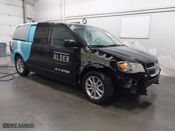 2013 Dodge Grand Caravan SXT with VIN 2C4RDGCGXDR687786, listed as a IAAI auction lot 41549237 with 268,659 mi miles. Bid and sale history available at carsss.com. Image 1.