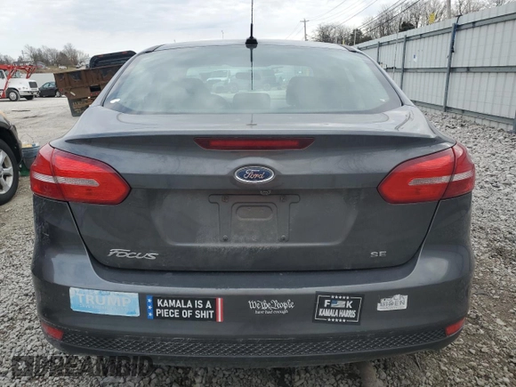 2018 Ford Focus SE with VIN 1FADP3F29JL203059, listed as a Copart auction lot 47545325 with 123,079 mi miles and Non repairable. Bid and sale history available at DreamBid. Image 6.