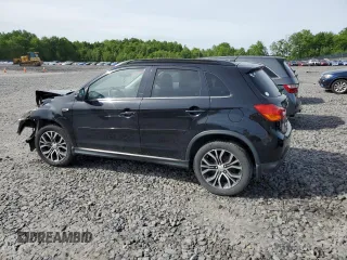 2016 Mitsubishi Outlander SEL with VIN JA4AR4AW3GZ025138, listed as a Copart auction lot 57803615 with 90,005 mi miles and Salvage title. Bid and sale history available at DreamBid. Image 2.